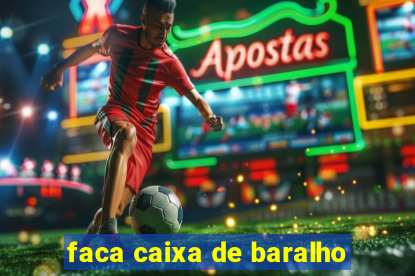 faca caixa de baralho